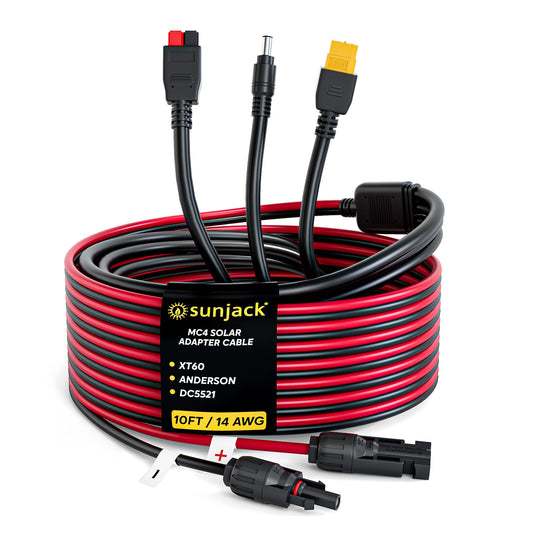 SunJack MC4 solar adapter cable