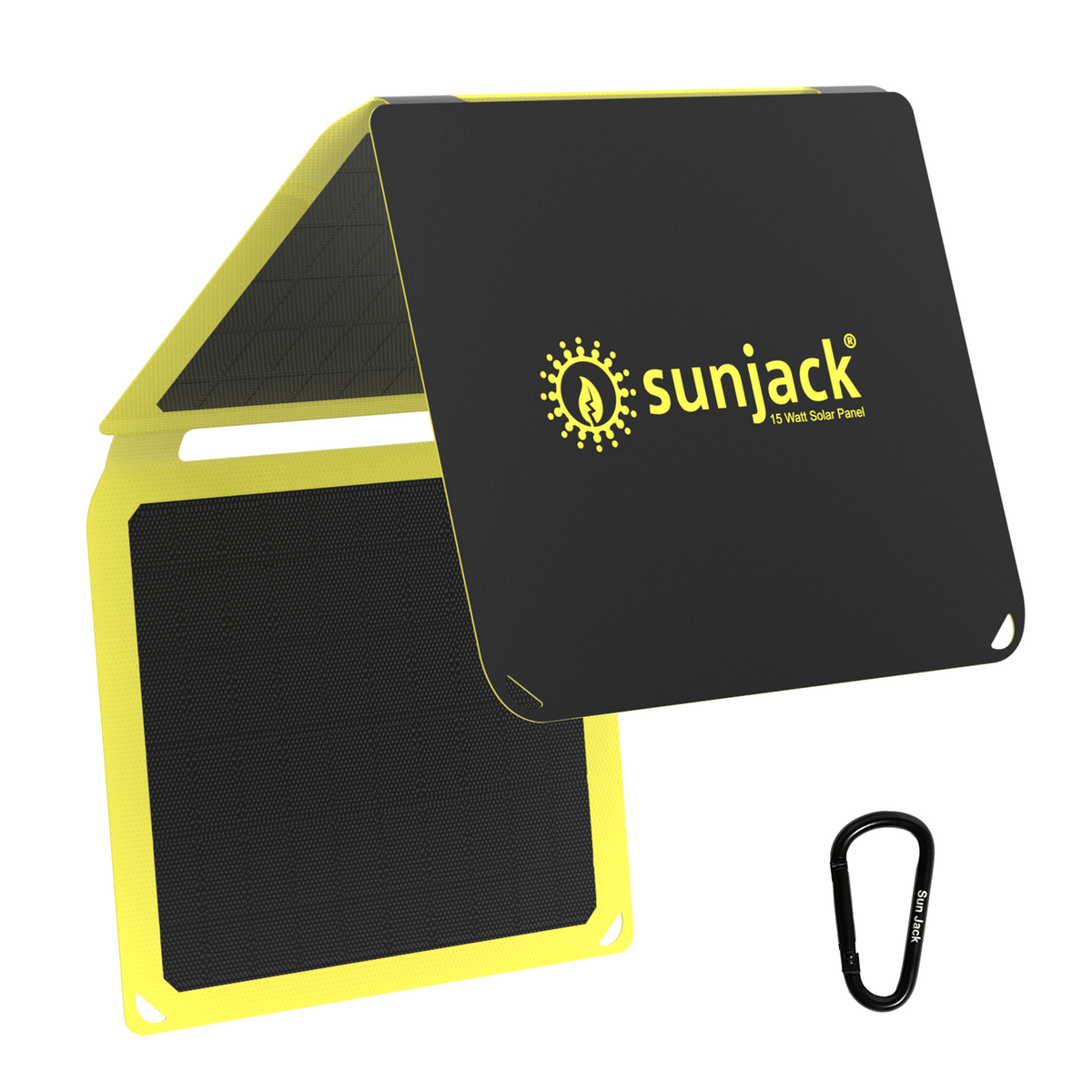 SunJack 15W foldable ETFE solar panel charger, panel only