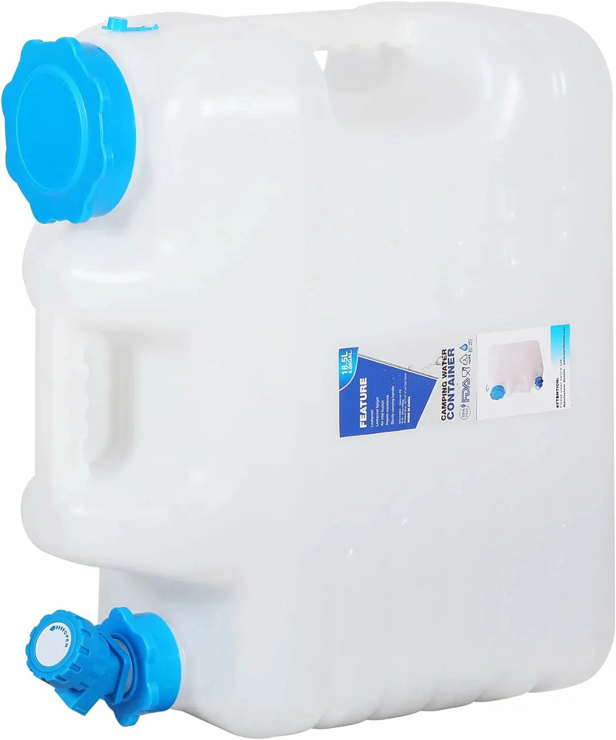 REDCAMP Portable Water Container with Spigot