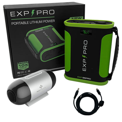 EXP96PRO APEX Battery (CPAP DC Cord Included)