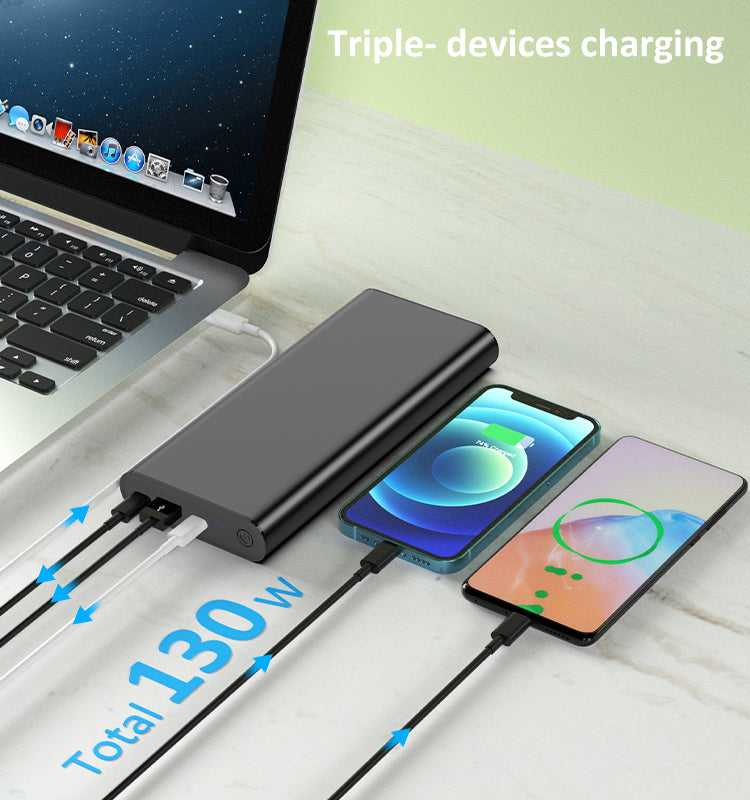 SunJack 100W 25600mAh Power Bank